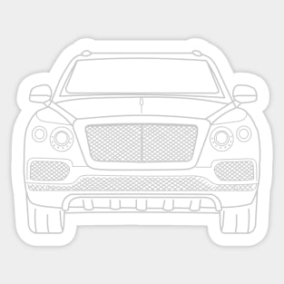 Bentley Bentayga Sticker